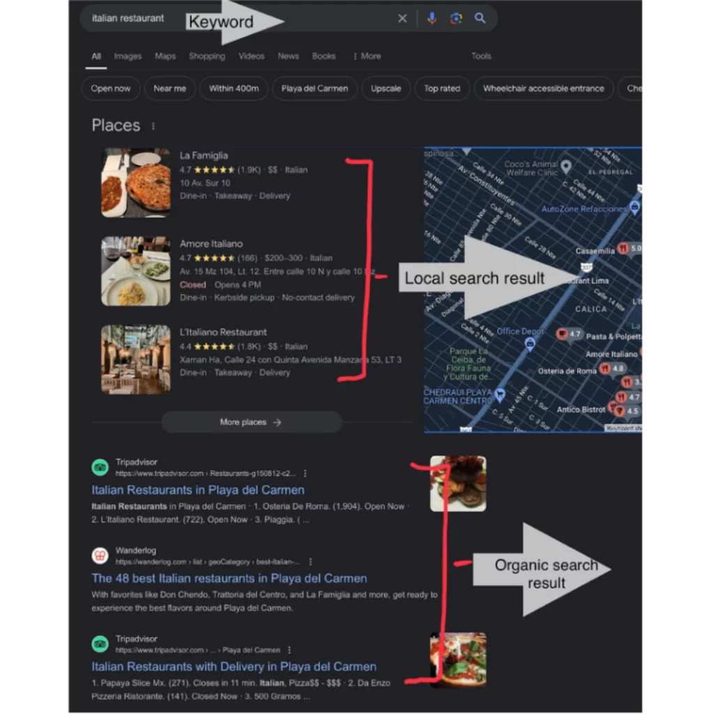 Local Search Google Business Profile